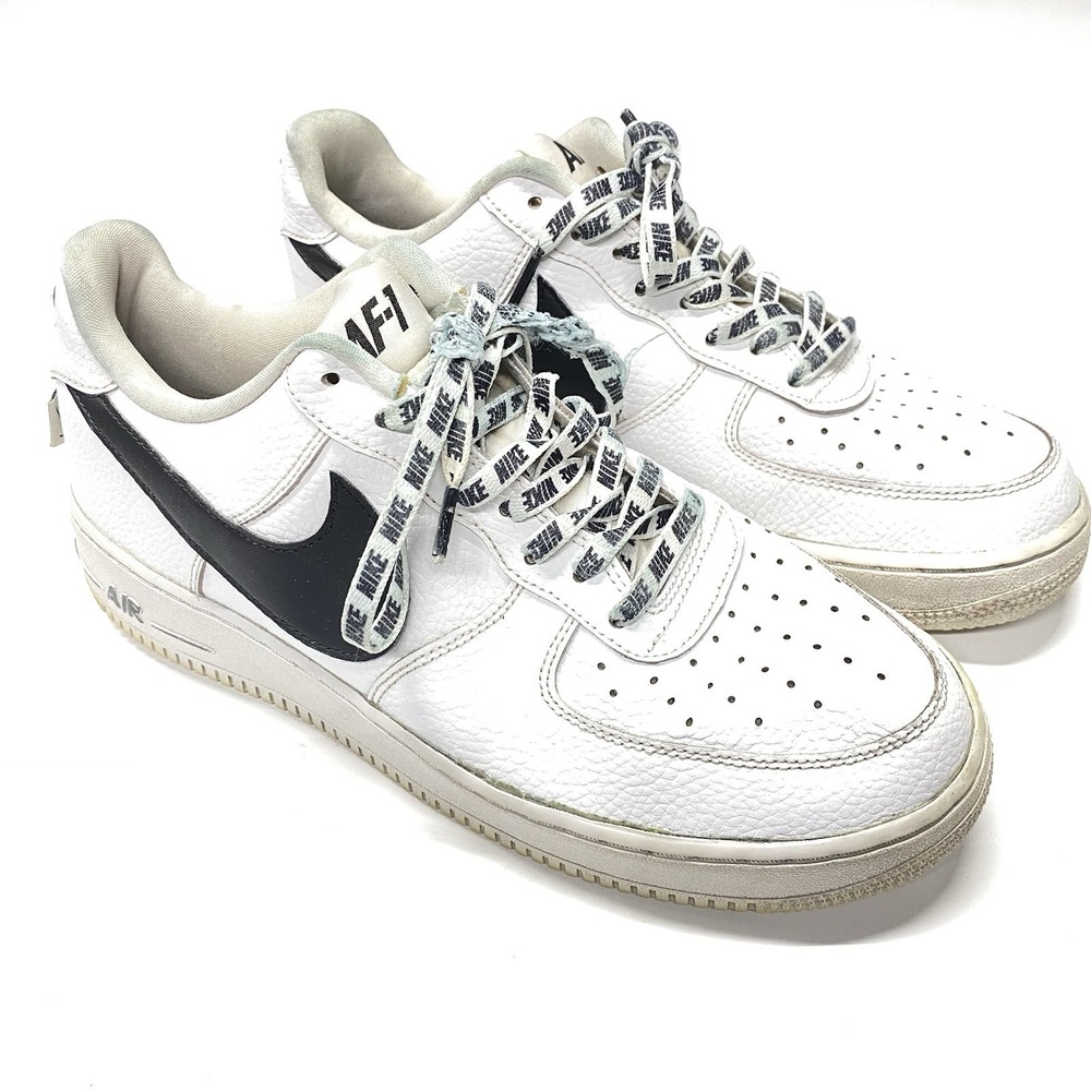 Nike Air Force 1 NBA AF-1 White Black 2017 823511-103 Size 10 READ